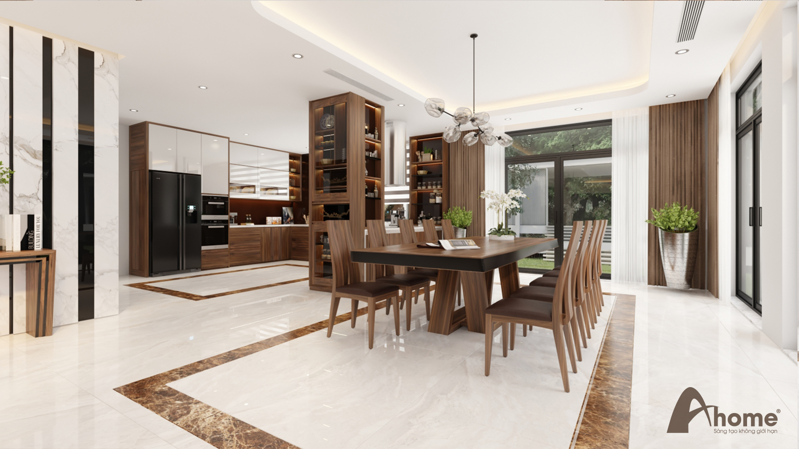 Thiết kế nội thất biệt thự Vĩnh Phúc - Hình ảnh 3